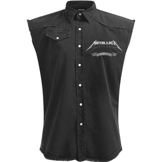 Metallica Worker Shirt: Nothing Else Matters (Black) (Back Print)