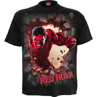 Marvel Comics T-Shirt: Captain America Red Hulk (Black)