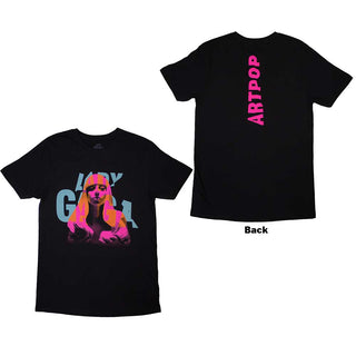 Lady Gaga Unisex T-Shirt: Artpop Cover (Back Print)