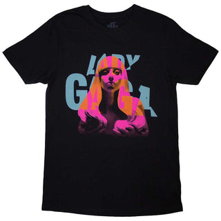 Lady Gaga Unisex T-Shirt: Artpop Cover (Black) (Back Print)