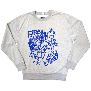 Green Day Unisex Sweatshirt: Cat Blaster