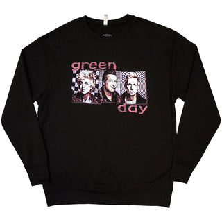 Green Day Unisex Sweatshirt: 80's Summer Photo