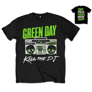 Green Day T-Shirt: Kill the DJ (Back Print)