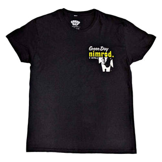 Green Day T-Shirt: Nimrod Breast Print