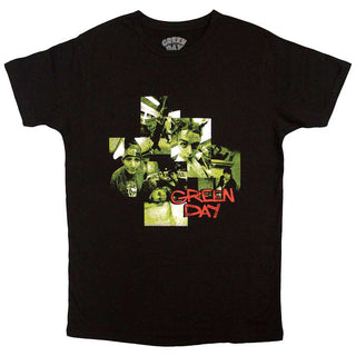 Green Day Unisex T-Shirt: Photo Montage