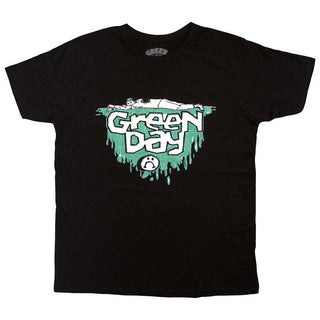 Green Day Unisex T-Shirt: Sad Smiley