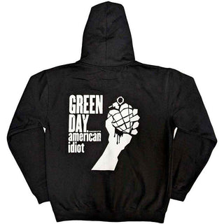 Green Day Zipped Hoodie: American Idiot The Musical (Back Print)