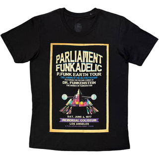 George Clinton T-Shirt: P-Funk Earth Tour (Black)