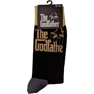 The Godfather Ankle Socks: Logo Gold