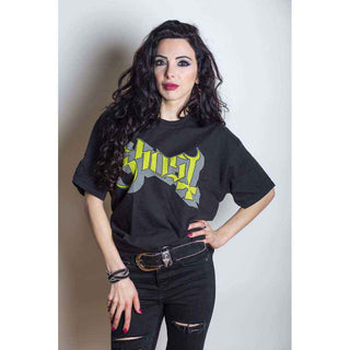 Ghost T-Shirt: Green/Grey Keyline Logo