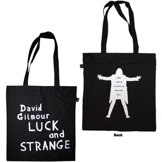 David Gilmour Cotton Tote Bag: Luck & Strange (Ex-Tour)