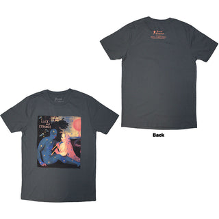 David Gilmour Unisex T-Shirt: Luck & Strange London 2 (Grey) (Back Print & Ex-Tour)