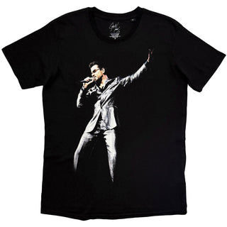 George Michael T-Shirt: Black Front (Black)