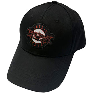 Guns N' Roses Baseball Cap: Red Circle Logo