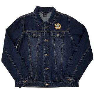 Guns N' Roses Denim Jacket: Classic Logo (Back Print)