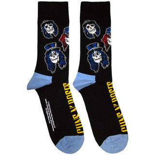 Guns N' Roses Unisex Ankle Socks: Skulls Band