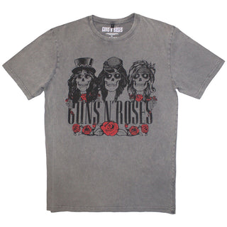 Guns N' Roses Unisex Stone Wash T-Shirt: Hell Group