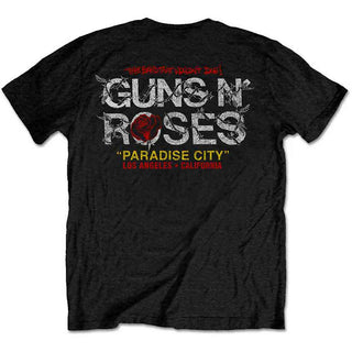 Guns N' Roses T-Shirt: Rose Circle Paradise City