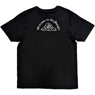 Guns N' Roses T-Shirt: Classic Bullet Mono (Back Print)