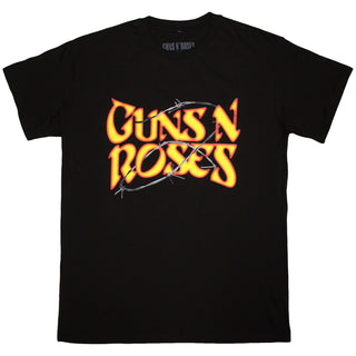 Guns N' Roses Unisex T-Shirt: Paradise City (Black) (Back Print)