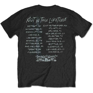 Guns N' Roses T-Shirt: Not in this Lifetime Tour Xerox (Back Print)