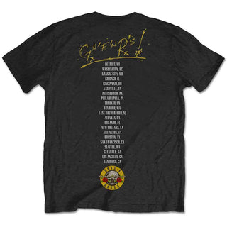 Guns N' Roses T-Shirt: Not in this Lifetime Tour (Back Print)