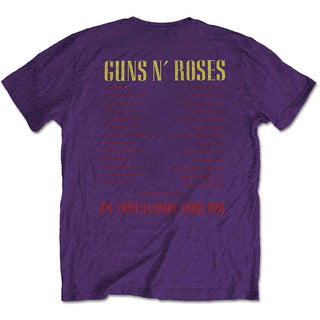 Guns N' Roses T-Shirt: Skull Circle (Back Print)