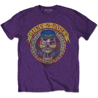 Guns N' Roses T-Shirt: Skull Circle (Back Print)