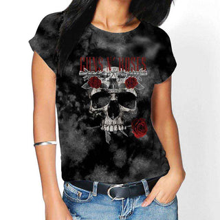 Guns N' Roses T-Shirt: Flower Skull