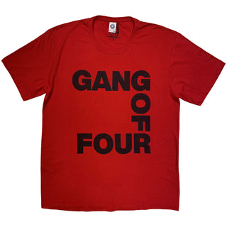 Gang of Four T-Shirt: Logo (Red)