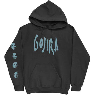 Gojira Pullover Hoodie: Fortitude Faces