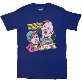 The Goonies T-Shirt: Cause l Love You (Navy Blue)