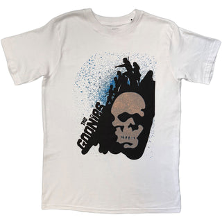 The Goonies T-Shirt: Skull Spray Paint (White)