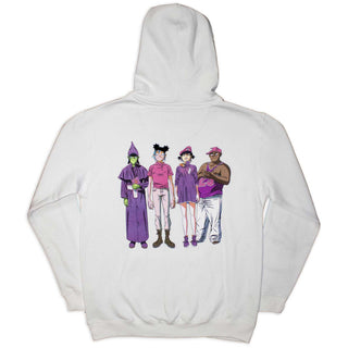 Gorillaz Pullover Hoodie: Cracker Island (Back Print)