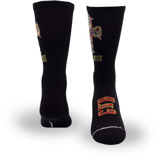Guns N' Roses Crew Socks: Appetite For Destruction (Black) (UK Size 6.5 - 11)