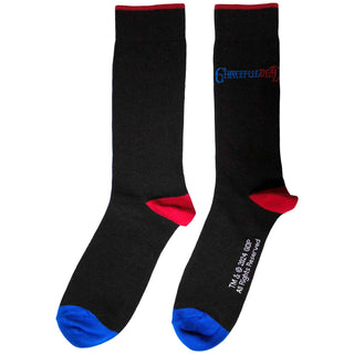Grateful Dead Unisex Ankle Socks: Logo (Black) (UK Size 6 - 11)