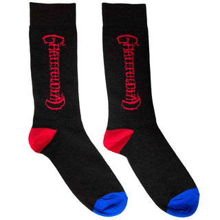 Grateful Dead Unisex Ankle Socks: Vertical Mono Logo