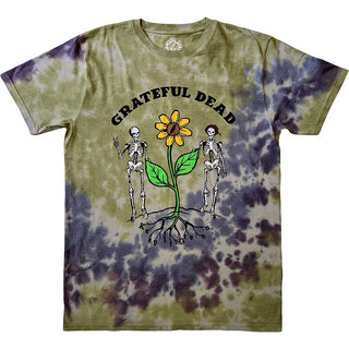 Grateful Dead Unisex T-Shirt: Keep It Green (Wash Collection)