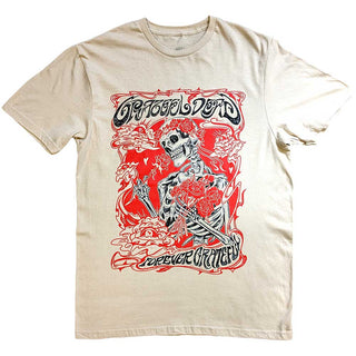 Grateful Dead Unisex T-Shirt: Forever Red Frame