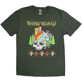 Grateful Dead T-Shirt: Grateful Greetings (Green)