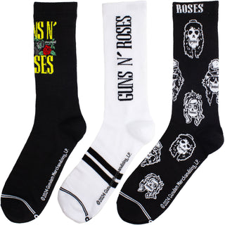 Guns N' Roses Sock Gift Box: Logos (Multicolour) (UK Size 6.5 - 11)