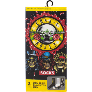Guns N' Roses Sock Gift Box: Logos (Multicolour) (UK Size 6.5 - 11)