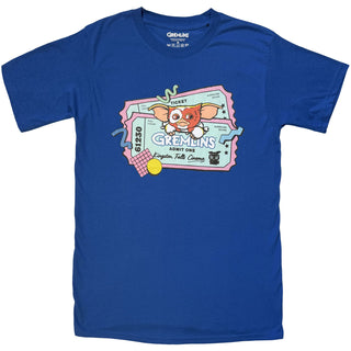 Gremlins T-Shirt: Movie Ticket (Blue)