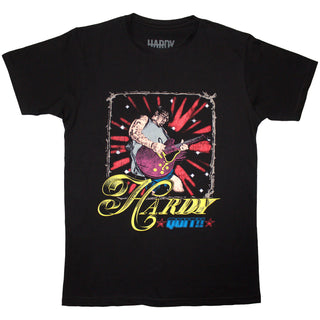 Hardy T-Shirt: Quit!! Guitar (Black)