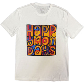 Happy Mondays T-Shirt: Greatest Hits (White)