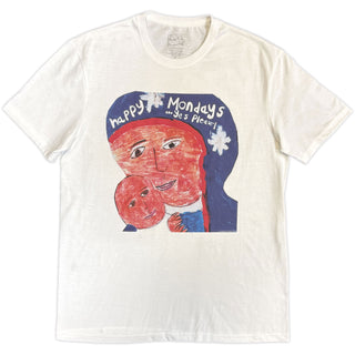 Happy Mondays T-Shirt: Yes Please (White)