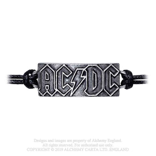 AC/DC Wrist Strap: Lightning Logo