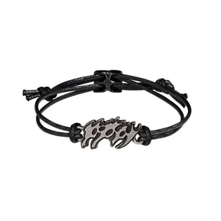 Poppy Corded Wrist Strap: Logo