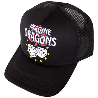 Imagine Dragons Unisex Mesh Back Cap: Dice