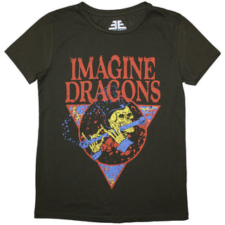 Imagine Dragons Ladies T-Shirt: Skeleton Flute